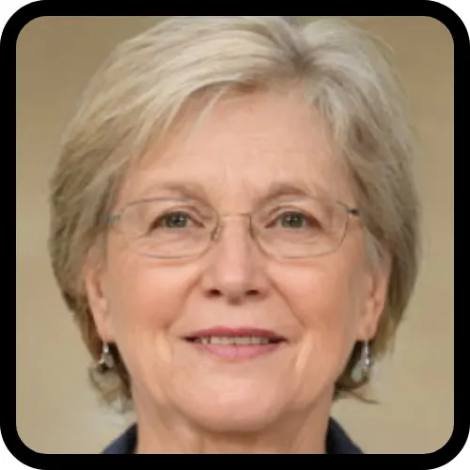 Visual of a happy customer featured on product testimonial section